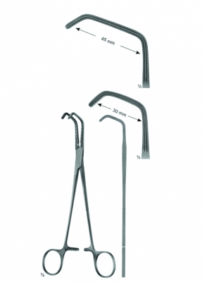 Atraumata Anastomosis, Vena-Cava Clamps